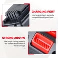 thumbnail image 5 of 2Packs LB2X4020 20V 5.0Ah Replacement for Black and Decker LB2X4020 LBXR20 LB20 LBX20 LBXR2020-OPE LBXR20B-2 LST220 LST300 Lithium Battery, 5 of 6