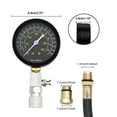 thumbnail image 3 of kurtrusly Metal Car Engine Compression Tester Portable Reusable Repairing Universal 11-inch Rubber Hose Automotive Pressure Testing Gauge, 3 of 7