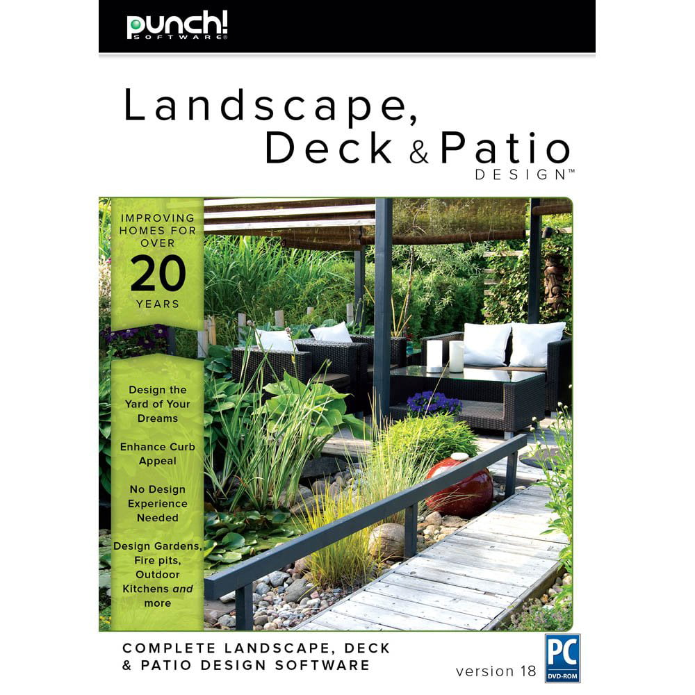 Punch Landscape Deck And Patio Designer V18 Dsa