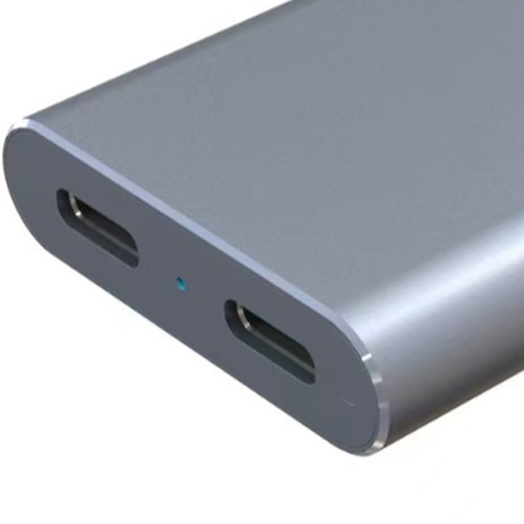JROCHE USB C to USB C Adapter AR Glasses Charging Hub for 4K@60Hz Gaming Devices
