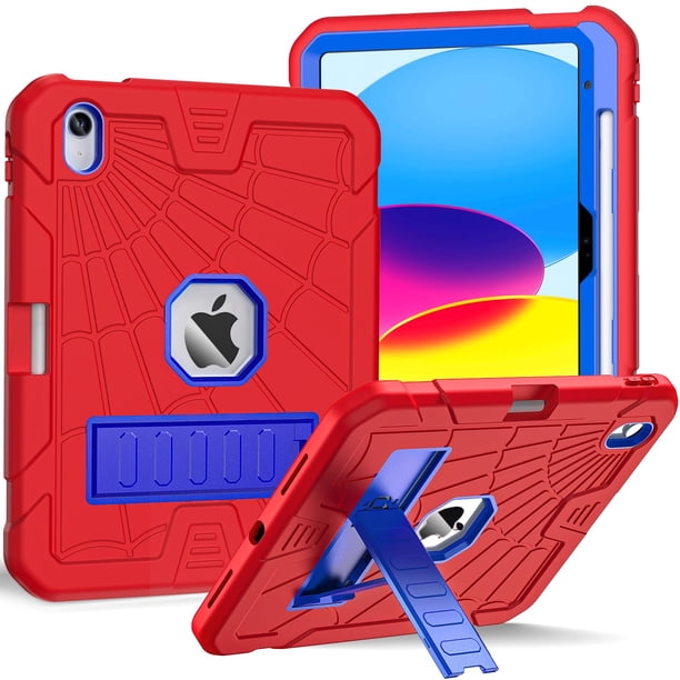 Funda SIBEITU para iPad 11/A16/10th Gen 10.9" 2025/2022 Roja