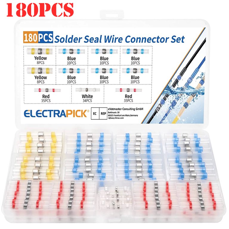 Waterproof Solder Wire Connector Kit - Waterproof Connectors