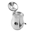 thumbnail image 1 of Stainless Steel Oil Strainer Pot, Professional Oil Dispensing Bottle Large Capacity  for Home Kitchen, 1 of 7