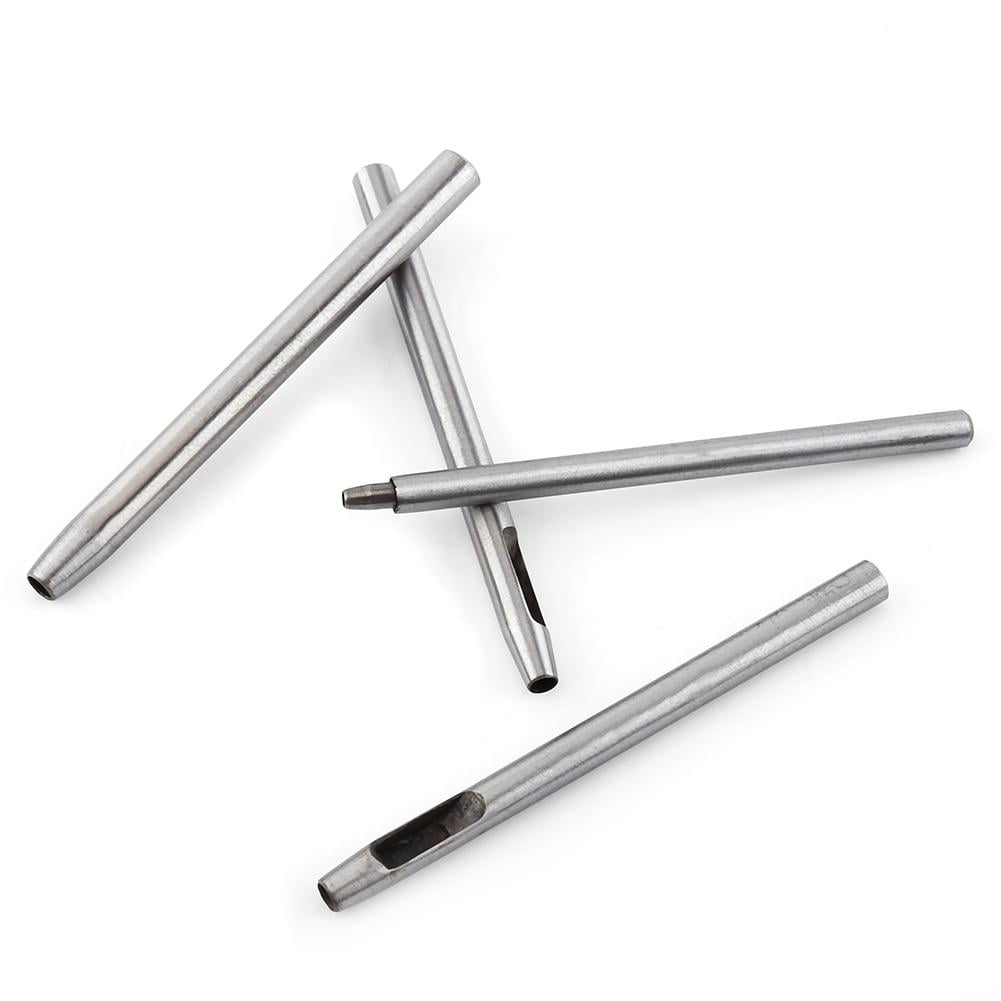 Outil de perforation de trous en cuir à double usage avec stylo à huile