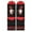 Red, variant on Women's Stockings Casual Socks Pair For Men Women Cute Pattern Bag Show Off Red One Size