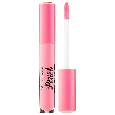 Too Faced Sweet Peach Creamy Peach Oil lip Gloss 0.14oz/4ml New In Box