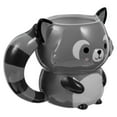 thumbnail image 5 of Taza de cerámica con diseño de mapache, taza de café, taza de agua con diseño de animal adorable, taza de cerámica para té y bebida., 5 of 5