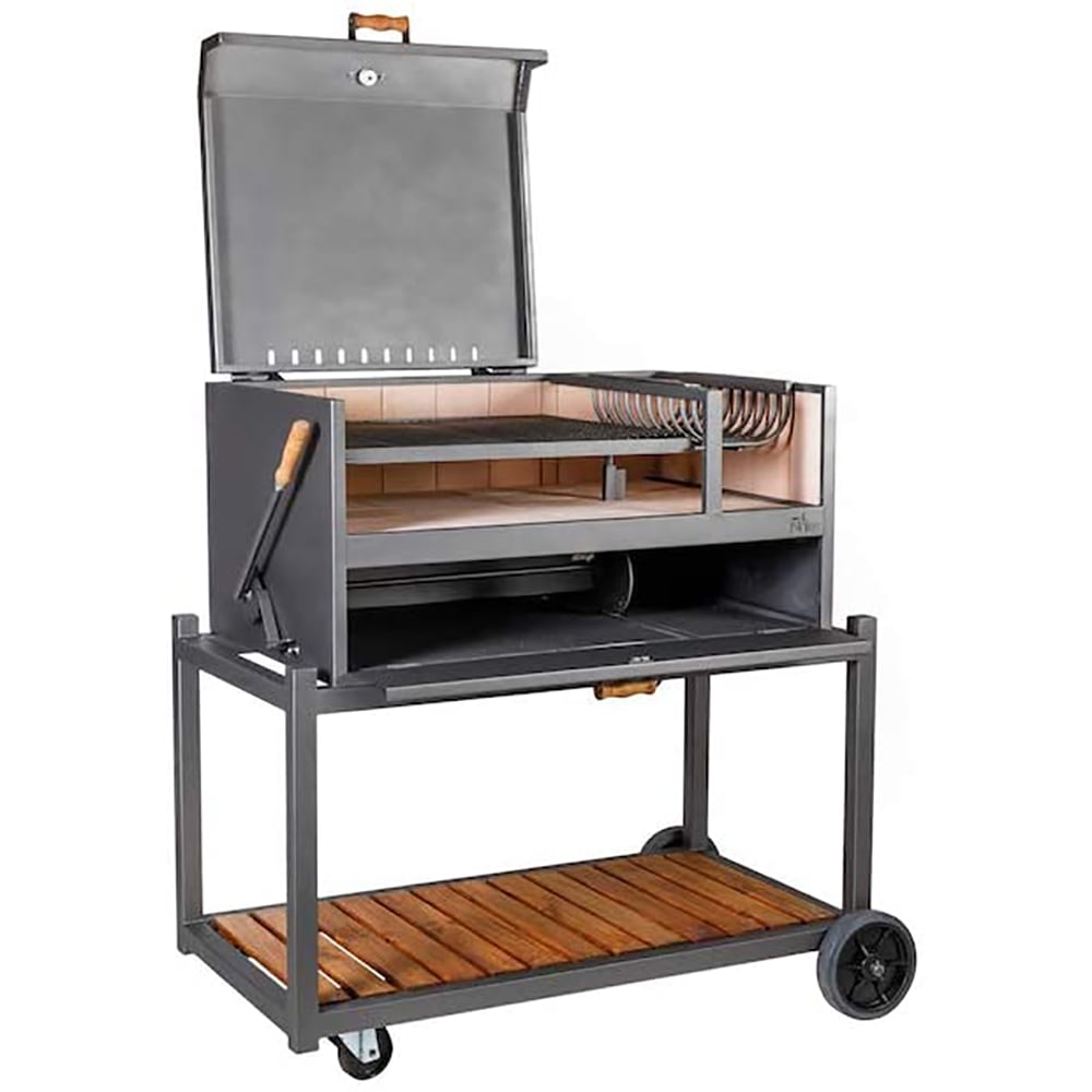 Nuke Delta02 Authentic ArgentinianStyle Outdoor Cooking Charcoal Grill