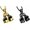 Silver&Black, variant on Stainless Steel Boxing Glove Necklace, Fighting Glove, Pendant & Chain, Fashion Personality Men Jewelry, Black
