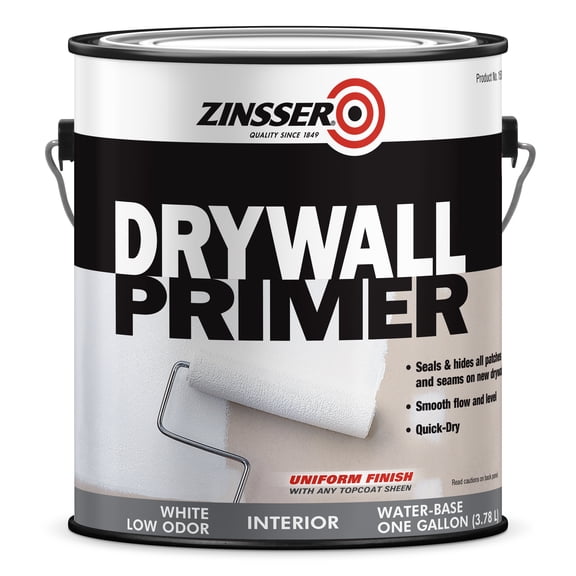 White, Zinsser Drywall Primer-1501, 1 gal