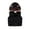 Black, variant on Toddler Boys Girls Hooded Fleec𝖾 Lined Puffer Vest Gilet Sleeveless Windproof Warm Jacket Coat Spring Fall Zip Up Pocket Outerwear Baby Toddler Windbreaker Parka