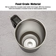 thumbnail image 4 of 40 oz Tumbler with Handle and Straw Stainless Steel Tumbler with Lid, Reusable vacuums Insulated Cup for Water Iced Tea Coffee, 4 of 5