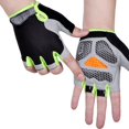 thumbnail image 1 of Guantes de ciclismo antideslizantes para hombres y mujeres, antisudor, medio dedo, transpirables, antigolpes, deportes, bicicleta, nuevo Fivean Guantes deportivos, 1 of 2