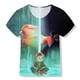 thumbnail image 1 of Disney Animation Turn Red Cartoon Animal Panda Impresión 3d Ropa para niños Regalos diarios Juego de rol Cumpleaños Manga corta Top140 Gao Jinjia LED, 1 of 2