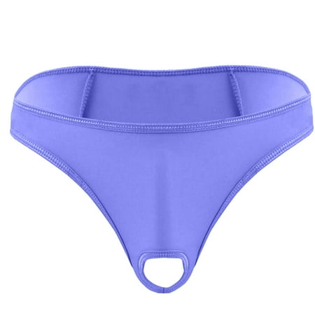 

TOTO Panties For Women Mens Lingerie Micro Thong Bikini Front Hole Underwear Underpants