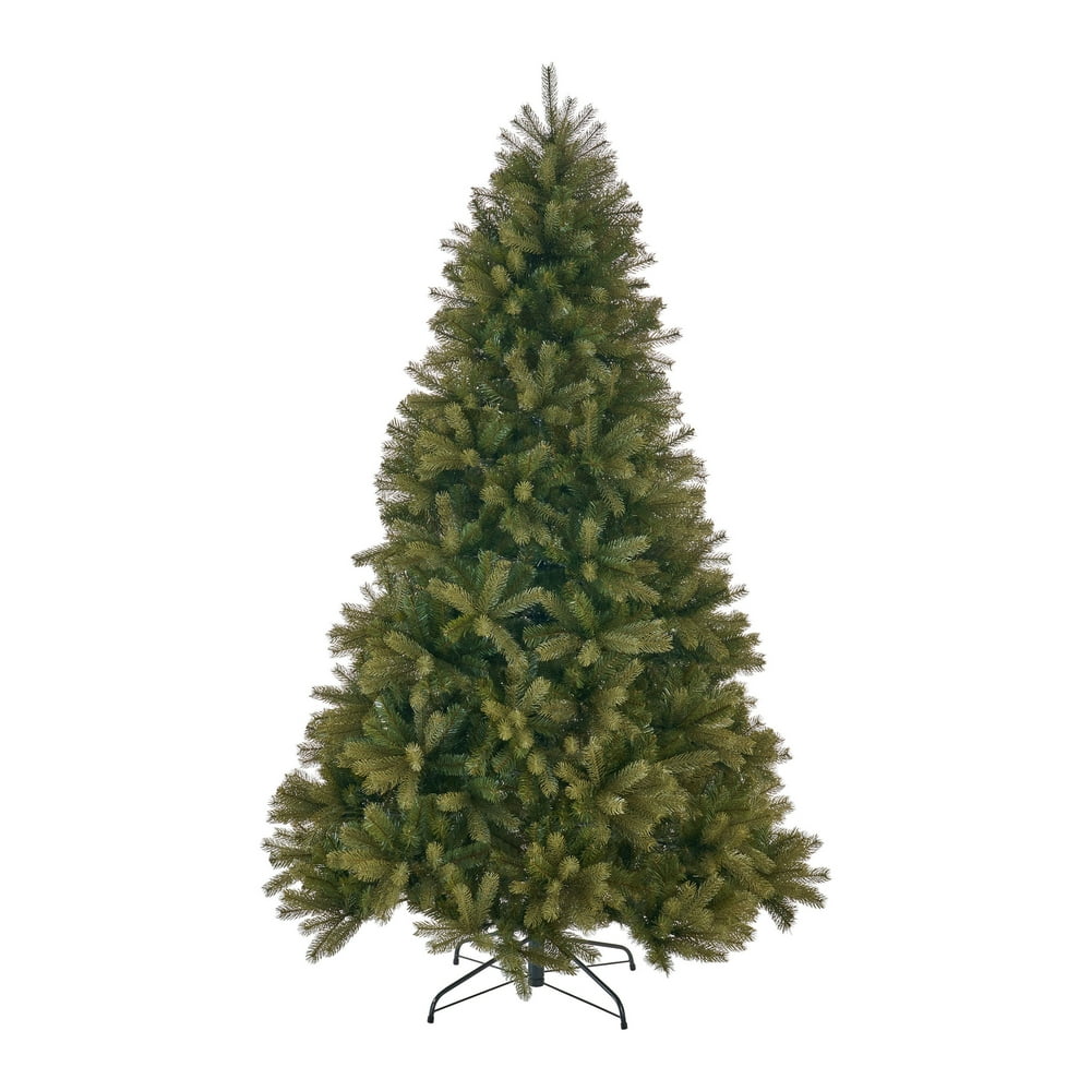 Noble House 9foot Mixed Spruce Unlit Hinged Artificial Christmas Tree
