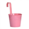 thumbnail image 3 of Color Flower Bucket Tin Hanging Bucket Green Plant Flower Container Home Balcony Hanging Bucket, 3 of 8