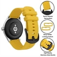 thumbnail image 4 of Silicone Watch Band 19mm Quick Release Rubber Watch Straps for Men Women,Black Stainless Steel Buckle, 4 of 8