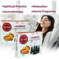 thumbnail image 4 of Amber Incense Cones - 60 Pack (10 x 6 Scents) - Scented Cone Incense, 4 of 8