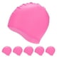thumbnail image 1 of Uxcell 6-Pack Gorro de Natación de Silicona, Gorro Impermeable Antideslizante Unisex [Rosa], 1 of 1