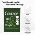 thumbnail image 5 of Mental Health Awareness Month Garden Flag Decoration Yard Farmhouse Double Sided Holiday Party Outdoor Camping Decor Flags 12x18in, 5 of 7