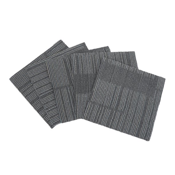 HAMPPLIES 6Ud Piezas De Alfombra Autoadhesiva Ignífuga Para Decorar Interiores Con Reducción De Ruido