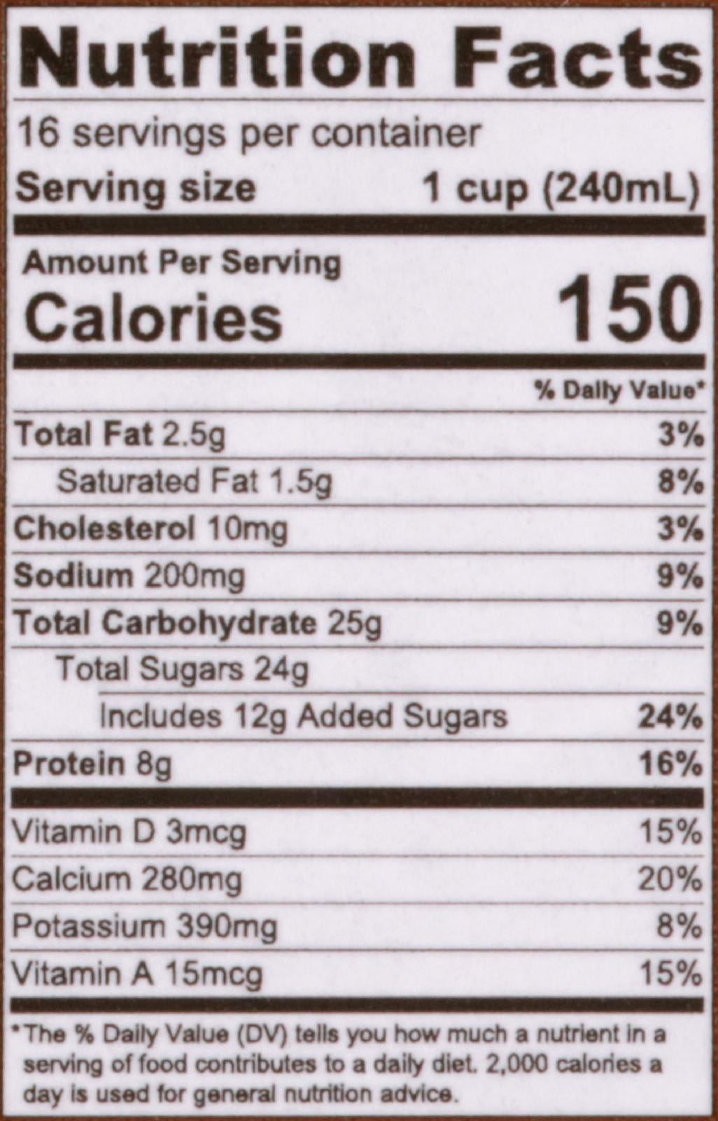 Vale Wood Farms Chocolate 1% Milk Gallon
