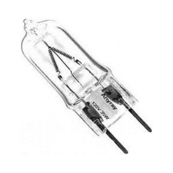 anyray a1704y (1)-bulb 35 watt t4 g8 35w halogen light bulb jcd type g8.6 35watt bi pin 110v 120v 130volt lamps