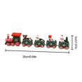 thumbnail image 3 of Juego de tren navideño Decoración de ventana de tren pequeño de cinco secciones, 3 of 3