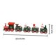 thumbnail image 3 of Juego de tren navideño Decoración de ventana de tren pequeño de cinco secciones, 3 of 3