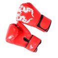 thumbnail image 2 of 1 Paire de Gants de Protection Respirants pour l'Extérieur Gants de Sport Confortables Gants de Boxe Gants de Protection pour l'Entraînement Gants de Main pour Adolescents (Rouge), 2 of 8