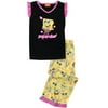 Girl's 2 Piece SpongeBob SquarePants Capri Set