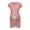 Pink, variant on Jinhomg Womens Fashion Maternity Dress Funny Graphic Print Midi Pregnancy Dress Casual Comfy Sleeveless Bodycon Dress Blue XL