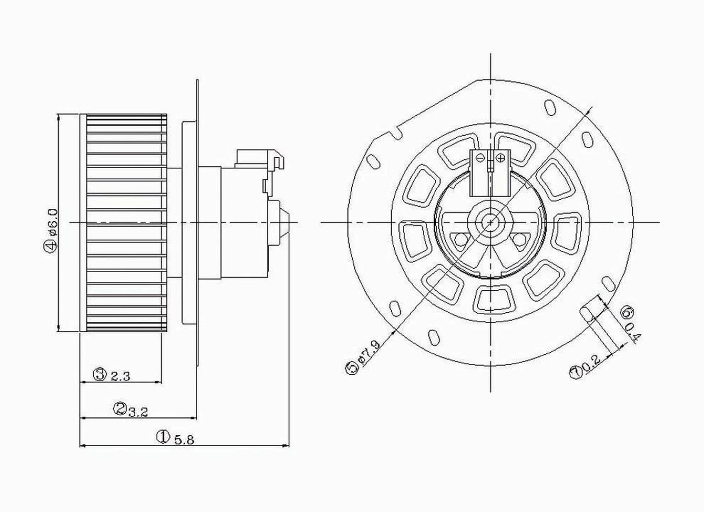 HVAC Blower Motor