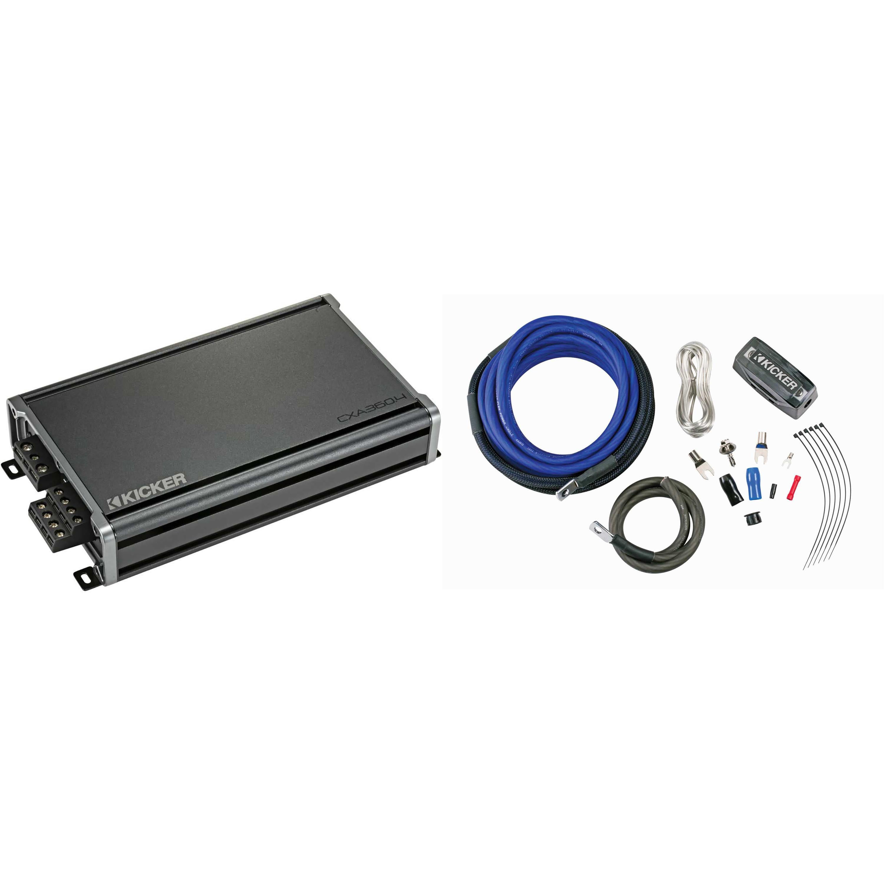 kicker アンプ　46CXA8001 Kicker 46CXA800.1 Car Audio Amplifier - Buy Online at Car Toys