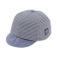 thumbnail image 4 of Otqutp Running Hat for Toddler Baby Kids Boys Girls Striped Baseball Cap Casual Peaked Cotton Sun Hat For Children Traveling, 4 of 7