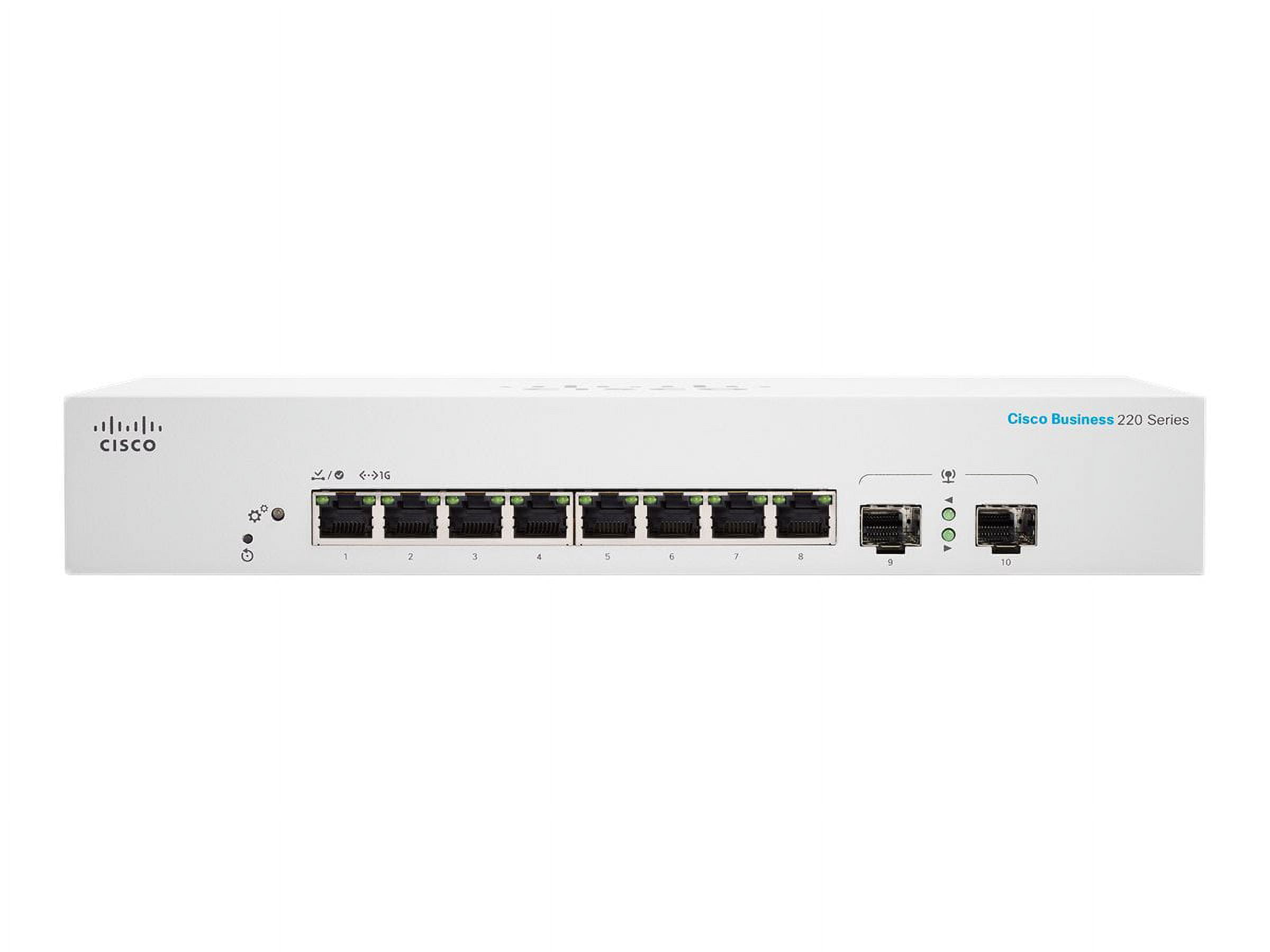 Cisco Business CBS220-8T-E-2G Ethernet Switch