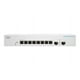 Cisco Business 220 Series CBS220-8T-E-2G - Commutateur - Intelligent - 8 x 10/100/1000 + 2 x Gigabit SFP (Liaison Montante) - Rackable – image 2 sur 2
