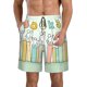 thumbnail image 1 of Balery Books Traje de Baño Estilo Hawaiano para Hombre, Shorts de Secado Rápido con Bolsillos-Large, 1 of 6