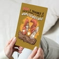 thumbnail image 2 of Funny Father's Day Cards Trained Squirrels Revolting Crazy Dad Card, 2 of 6