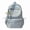 Blue, variant on Outdoor Floral Backpack 17.32" Nylon Y2K Large Capacity for Shopping (Red)