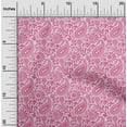 thumbnail image 2 of oneOone Silk Tabby Blush Pink Fabric Paisleys Craft Projects Decor Fabric Printed By The Yard 42 Inch Wide-AS, 2 of 5