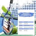 thumbnail image 3 of 27" Pro Tennis Rackets (2-Pack), Lightweight, Durable Strings, Ideal for Beginner/Intermediate Players, 3 of 6