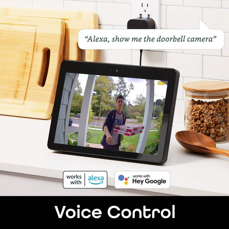 Geeni 1080P Wired Video Doorbell with Motion Alerts, Night Vision