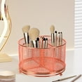thumbnail image 4 of Vacemry Under $5 Metal Rotating Cutlery Rack, 4 Compartment Utensil Organizer for Kitchen Table, 360 Degree Spinning Silverware Holder for Restaurant Home, Rose Gold, 4 of 9