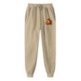 thumbnail image 4 of Flowy Pants for Women Loose Pocket Sweatpants & Joggers Brown Fashion Outfits Clothes XXL, 4 of 4
