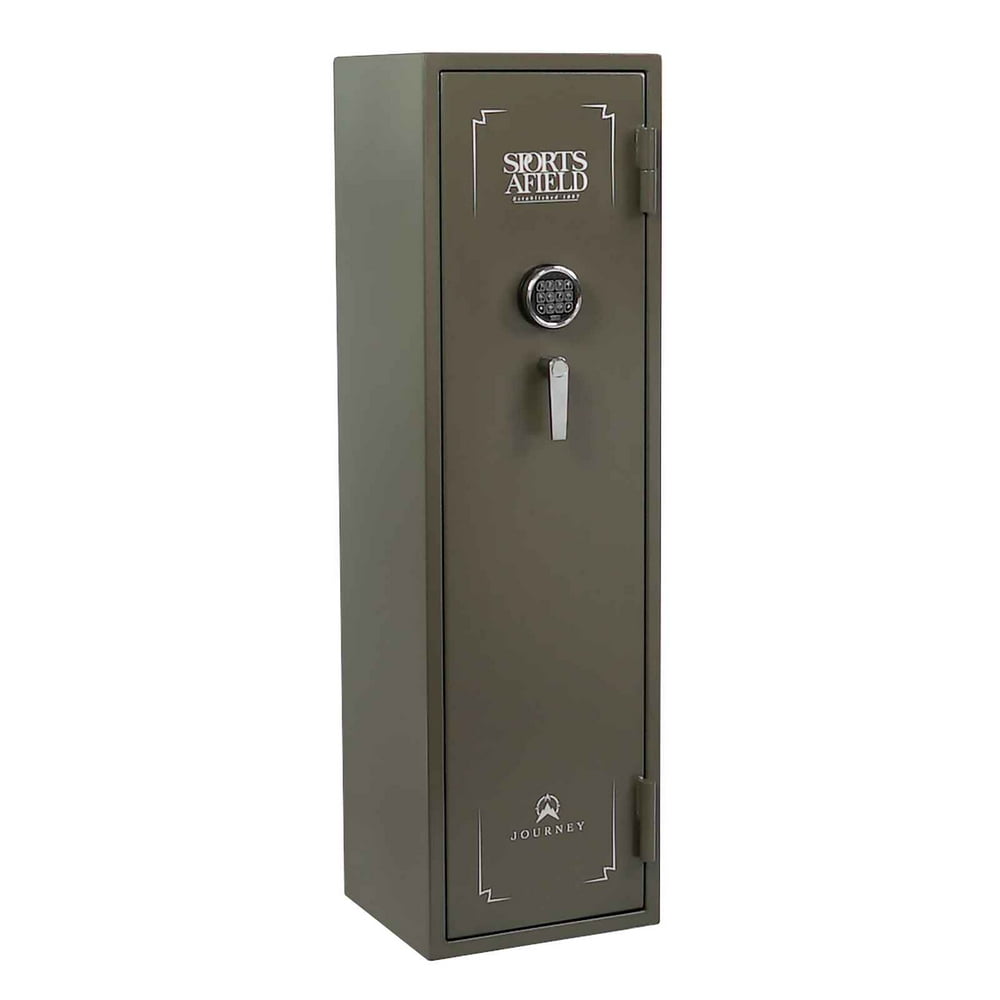 Sports Afield Journey Series 14Gun ELock Gun Safe OD Green Texture