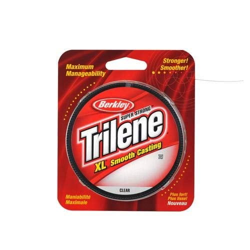 TRILENE XL 12 LB, Smooth casting||Resists twists and kinks||Sensitive to feel structure and strikes incredible strength for confidence and control||Versatile for use with a wide variety of baits and techniques