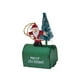 thumbnail image 4 of Adornos para árbol de Navidad con forma de buzón, colgante de metal con diseño vintage Papá Noel, 4 of 9