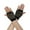 Black, variant on INSPIRE CHIC Women's Fingerless Mesh 1980s Fancy Dress Party Costume Accessories Fishnet Gloves Long-1Pair Red